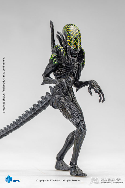 AVP 1/18 アクションフィギュア グリッドエイリアン[ハイヤトイズ 