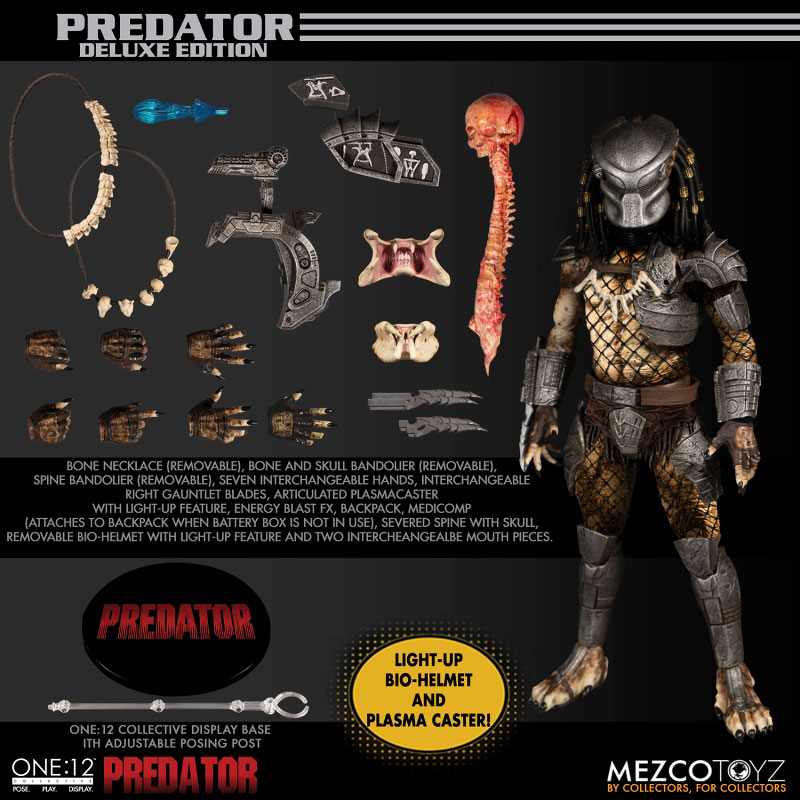 ワン12コレクティブ/ PREDATOR： ジャングルハンター・プレデター 1/12