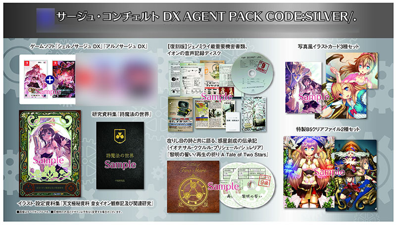 あみあみ限定特典】Nintendo Switch サージュ・コンチェルト DX AGENT