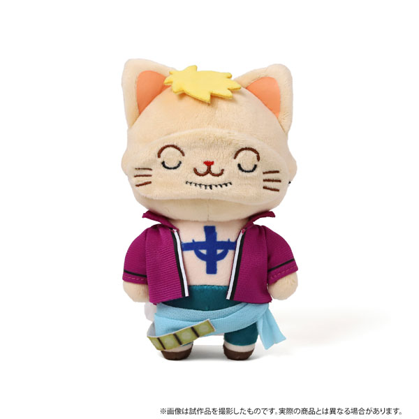 うぃずきゃっと ワンピース アイマスク付きぬいぐるみキーホルダー マルコ うぃずきゃっと ワンピース アイマスク付きぬいぐるみ