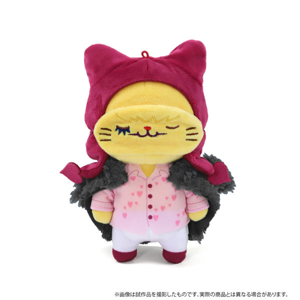 ONE PIECE アイマスク付きぬいぐるみキーホルダー withCAT コラソン