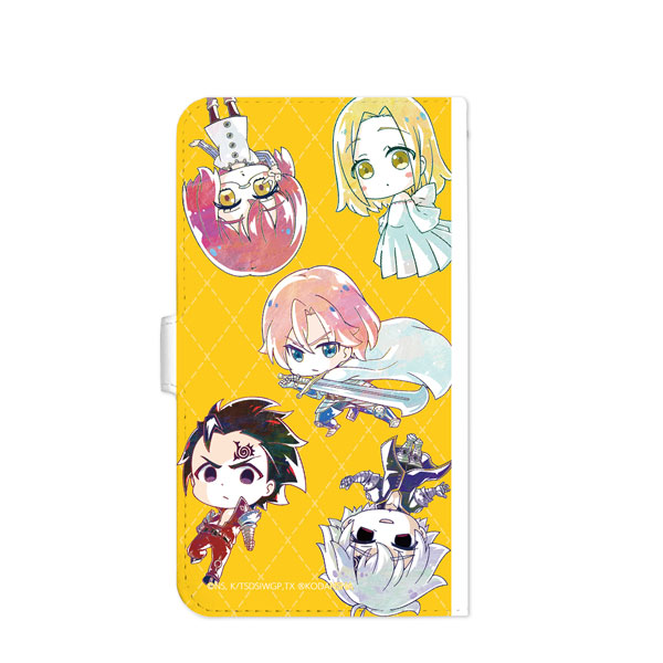 七つの大罪 神々の逆鱗 デフォルメani Art 手帳型スマホケース 対象機種 Lサイズ アルマビアンカ 在庫切れ