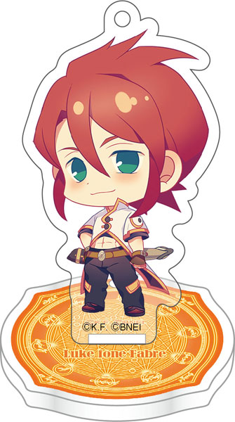 テイルズ オブ ジ アビス スタンド付きアクリルキーホルダー