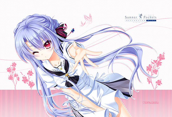 Summer Pockets REFLECTION BLUE まくらカバー(空門蒼/水着