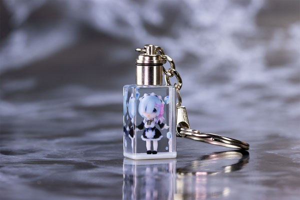 Re:ゼロから始める異世界生活 レム フルカラー３Dクリスタルキーホルダー Re：ゼロから始める異世界生活 レム フルカラー3Dクリスタル