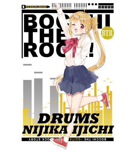 ぼっち・ざ・ろっく！ 独占販壳 伊地知虹夏 フルカラーTシャツ/WHITE-XL[コスパ]