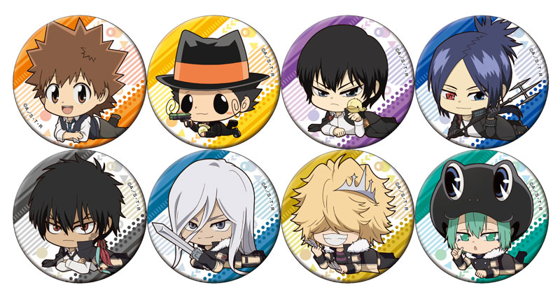 家庭教師ヒットマンREBORN！』 ごろりん缶バッジコレクション 8個入り