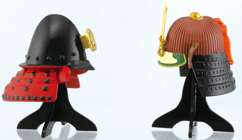 戦国武将の兜 10個入りBOX (食玩)[エフトイズ]《在庫切れ》