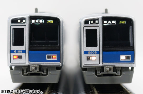 30363 西武6000系ステンレス車(銀前面・シンボルマークなし・車番選択