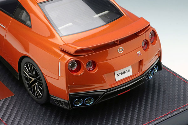 1 18 日産 Gt R アルティメイトシャイニーオレンジ グレイインテリア メイクアップ 送料無料 在庫切れ