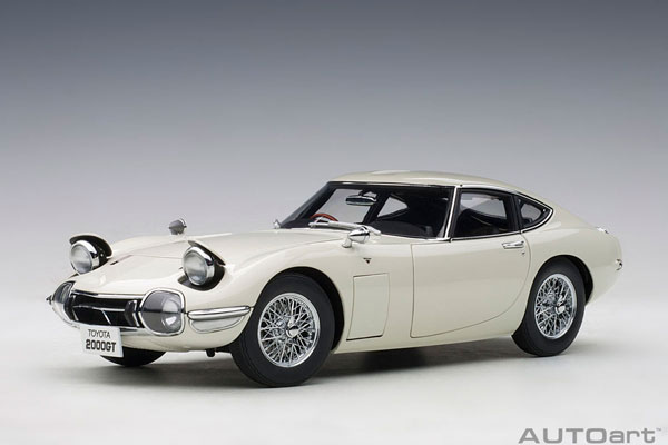1/18 トヨタ 2000GT ワイヤースポークホイール バージョン (ホワイト