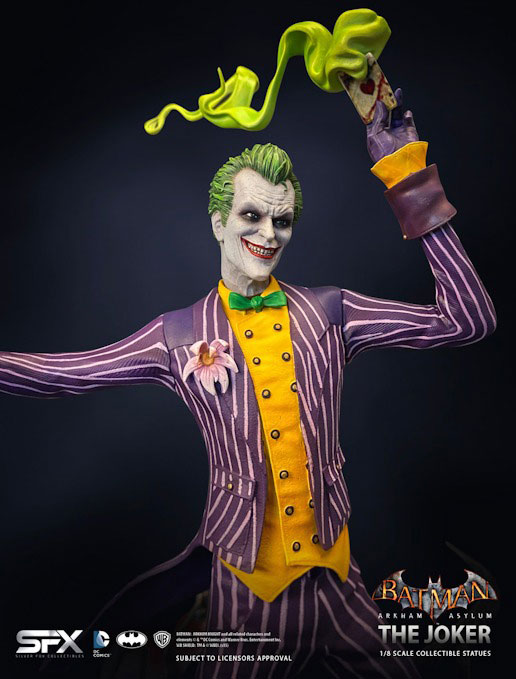 バットマン アーカム・アサイラム 1/8スケールスタチュー ジョーカー