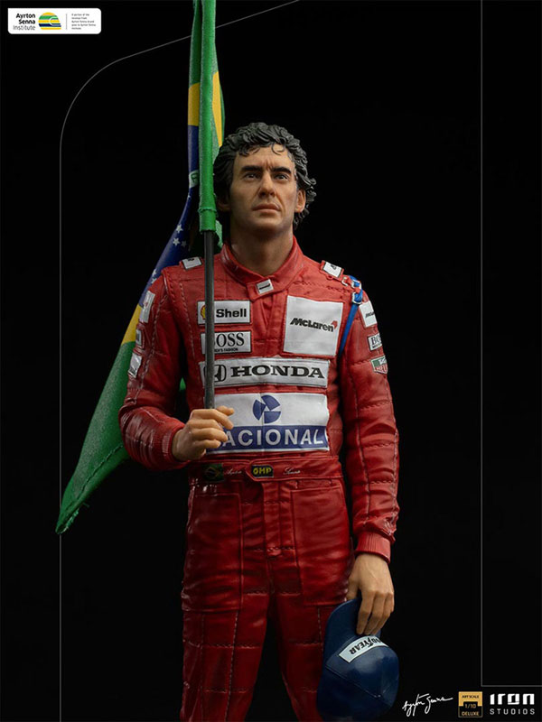 Iron Studio アイルトン・セナ 1991 ブラジルGP 1/10 デラックス
