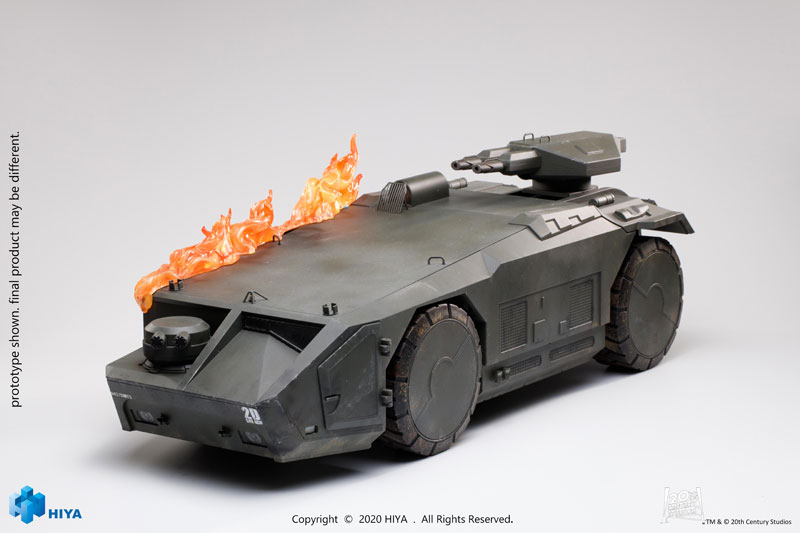 エイリアン2 1/18 アクションフィギュア バーニング アーマード