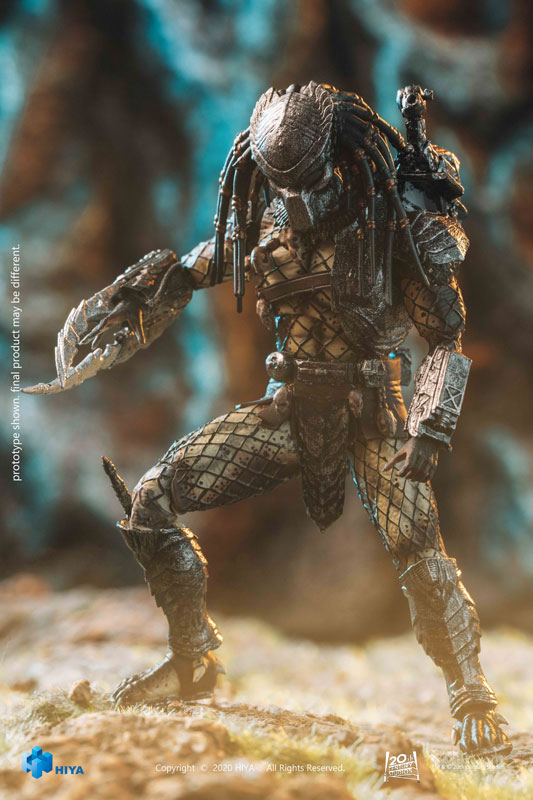 AVP 1/18 アクションフィギュア テンプル ガード プレデター