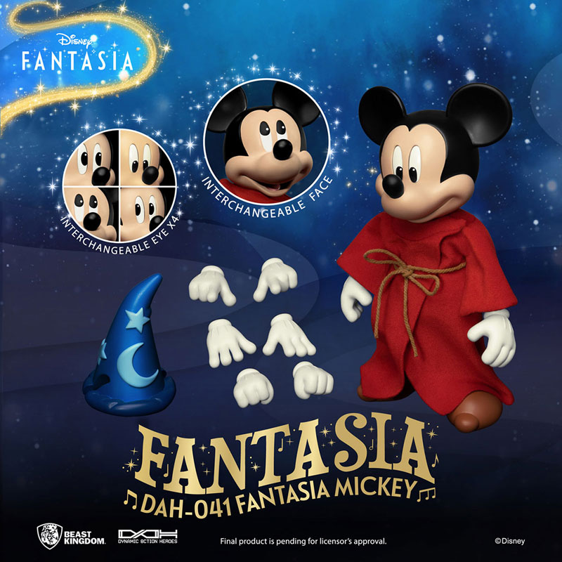 クーポン配布中交換無料 D23EXPO ファンタジア 特大120 弟子 ミッキー