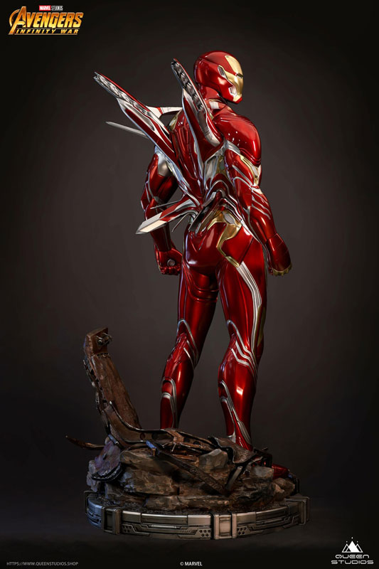 マーベル クイーン・スタジオ スタチュー 1/2 アイアンマン・マーク50