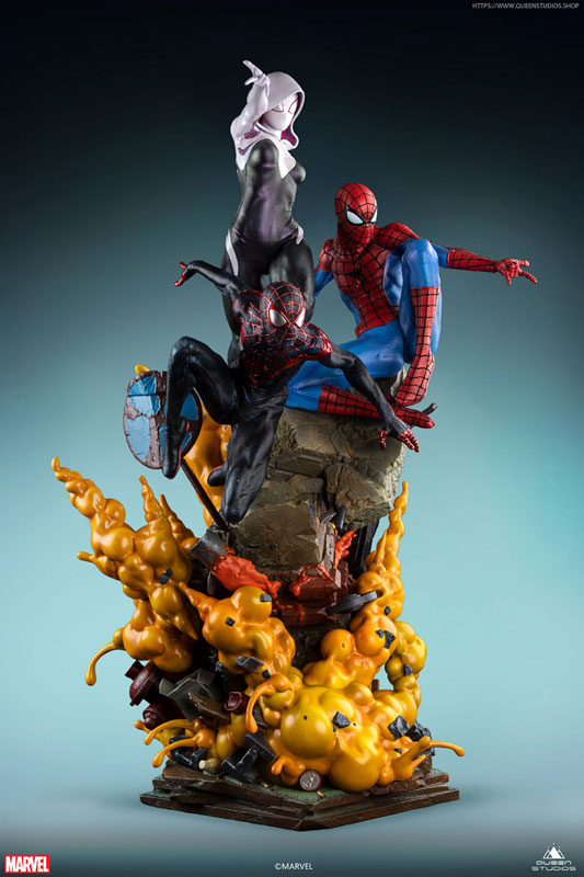 クイーン・スタジオ 1/4 スパイダーバース トリオ コミック The クイーン・スタジオ 1/4 スパイダーバース トリオ コミック The