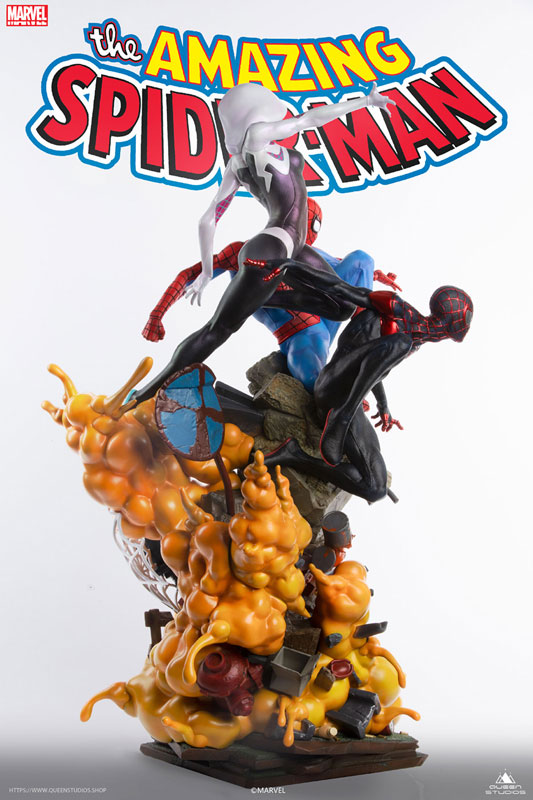 クイーン・スタジオ 1/4 スパイダーバース トリオ コミック The