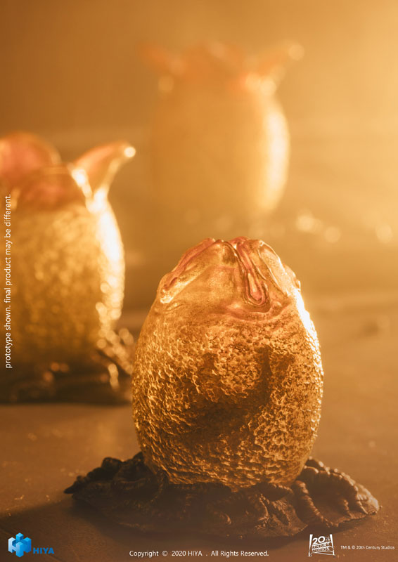 エイリアン 1/18 アクションフィギュア エイリアン エッグ ＆ フェイス