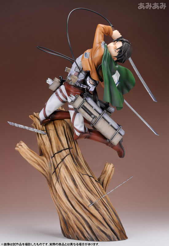 【特典】ARTFX J 進撃の巨人 リヴァイ 1/8 完成品フィギュア (コトブキヤショップ限定) FIGURE-124077_01.jpg