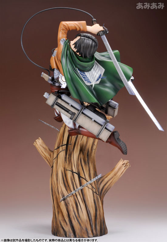 【特典】ARTFX J 進撃の巨人 リヴァイ 1/8 完成品フィギュア (コトブキヤショップ限定) FIGURE-124077_02.jpg