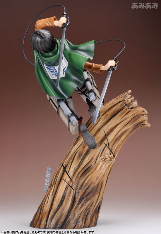 【特典】ARTFX J 進撃の巨人 リヴァイ 1/8 完成品フィギュア (コトブキヤショップ限定) FIGURE-124077_03.jpg