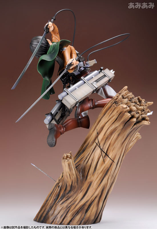 【特典】ARTFX J 進撃の巨人 リヴァイ 1/8 完成品フィギュア (コトブキヤショップ限定) FIGURE-124077_04.jpg