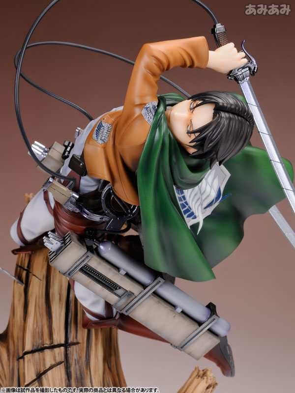 【特典】ARTFX J 進撃の巨人 リヴァイ 1/8 完成品フィギュア (コトブキヤショップ限定) FIGURE-124077_06.jpg