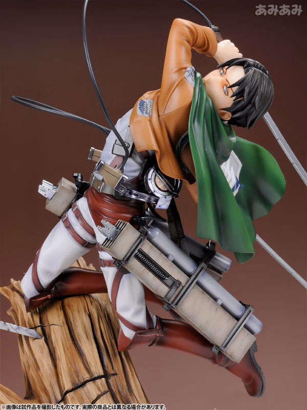 【特典】ARTFX J 進撃の巨人 リヴァイ 1/8 完成品フィギュア (コトブキヤショップ限定) FIGURE-124077_07.jpg