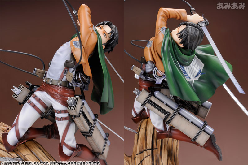【特典】ARTFX J 進撃の巨人 リヴァイ 1/8 完成品フィギュア (コトブキヤショップ限定) FIGURE-124077_08.jpg