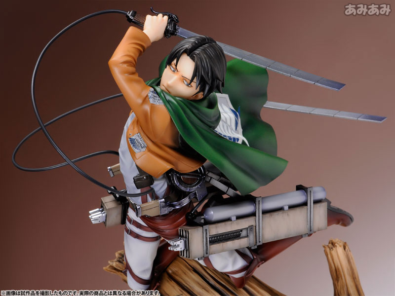 【特典】ARTFX J 進撃の巨人 リヴァイ 1/8 完成品フィギュア (コトブキヤショップ限定) FIGURE-124077_14.jpg