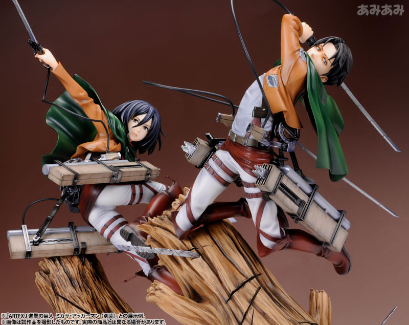 【特典】ARTFX J 進撃の巨人 リヴァイ 1/8 完成品フィギュア (コトブキヤショップ限定) FIGURE-124077_27.jpg