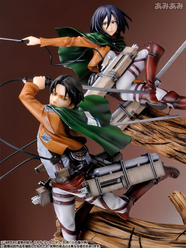 【特典】ARTFX J 進撃の巨人 リヴァイ 1/8 完成品フィギュア (コトブキヤショップ限定) FIGURE-124077_30.jpg
