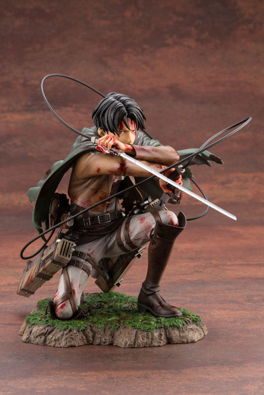 【特典】 ARTFX J 進撃の巨人 リヴァイ Fortitude ver. 1/7 完成品フィギュア (コトブキヤショップ限定) FIGURE-124968_01.jpg