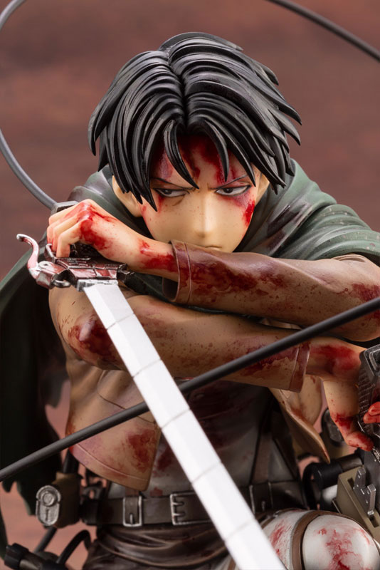 【特典】 ARTFX J 進撃の巨人 リヴァイ Fortitude ver. 1/7 完成品フィギュア (コトブキヤショップ限定) FIGURE-124968_11.jpg
