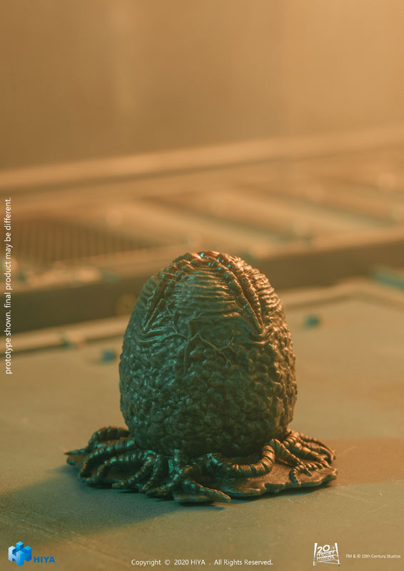 エイリアンエッグ&フェイスハガー アクションフィギュア エイリアン2 1/18 アクションフィギュア エイリアン エッグ