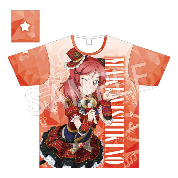 Tシャツ(キャラクター)　西木野真姫 フルグラフィックTシャツ ホワイト XLサイズ 「ラブライブ!」 西木野真姫フルグラフィックTシャツ [ラブライブ