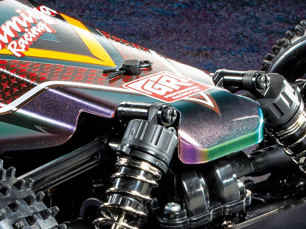 タミヤ プラズマエッジⅡ 偏光パープル/グリーン タミヤ プラズマ