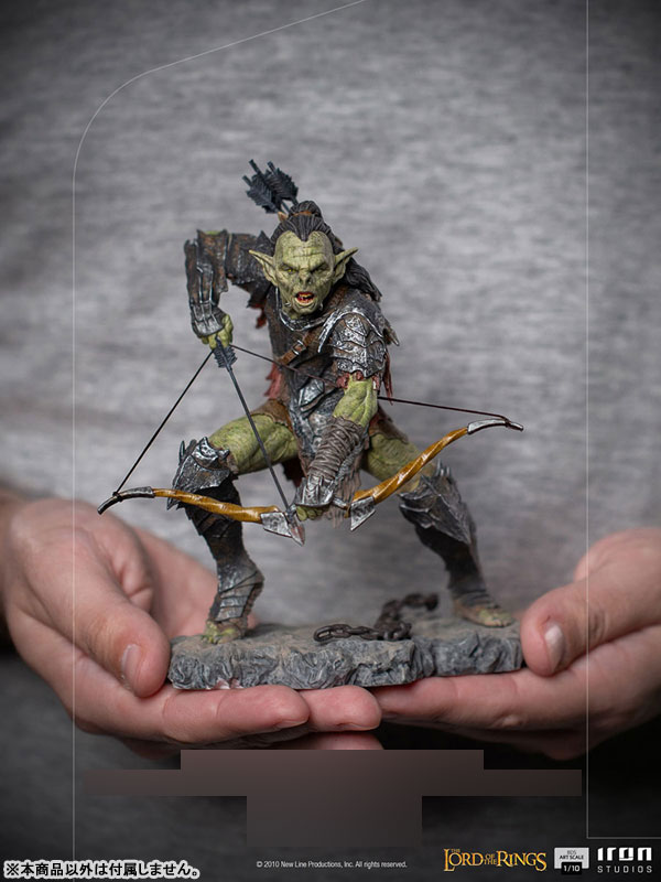フィギュア　オーク(アーチャー) 「ロード・オブ・ザ・リング」 バトルジオラマ・シリーズ 1/10 スタチュー ロード・オブ・ザ・リング スタチュー「バトルジオラマ