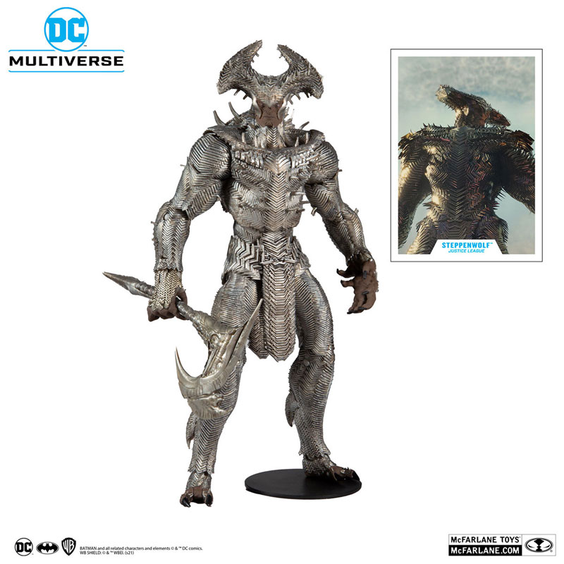 DCマルチバース マクファーレン ダークサイド, ステッペンウルフ 3点セット DCマルチバース アクションフィギュア ステッペンウルフ ジャスティス