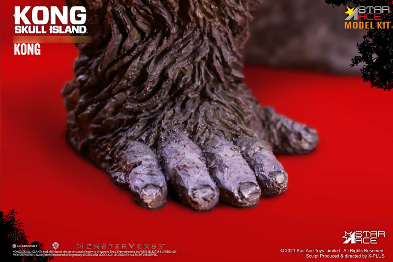 スターエース トイズ キングコング 髑髏島の巨神 コング ソフビキット キングコング：髑髏島の巨神 コング ソフビキット[スターエース