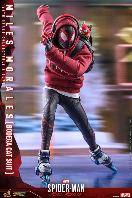 ビデオゲーム・マスターピース『Marvel’s Spider-Man:Miles Morales』1/6 スケールフィギュア マイルス・モラレス/スパイダーマン(売店の看板猫スーツ版) FIGURE-127760_10.jpg