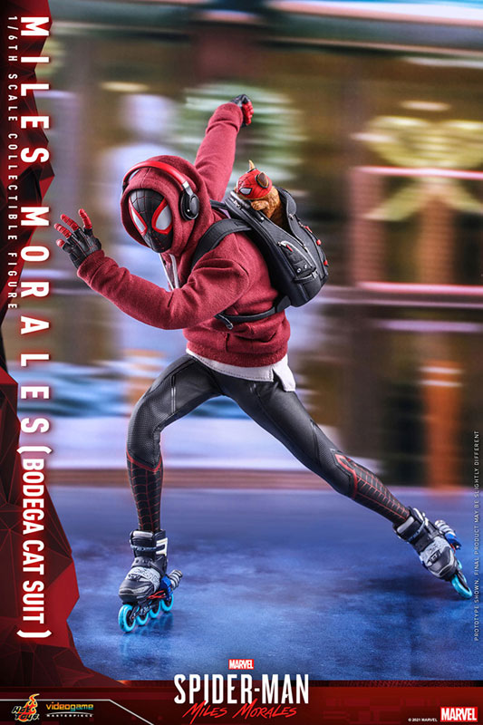 ビデオゲーム・マスターピース『Marvel’s Spider-Man:Miles Morales』1/6 スケールフィギュア マイルス・モラレス/スパイダーマン(売店の看板猫スーツ版) FIGURE-127760_11.jpg