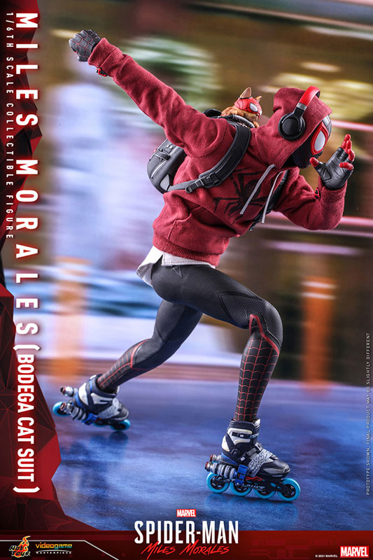 ビデオゲーム・マスターピース『Marvel’s Spider-Man:Miles Morales』1/6 スケールフィギュア マイルス・モラレス/スパイダーマン(売店の看板猫スーツ版) FIGURE-127760_12.jpg