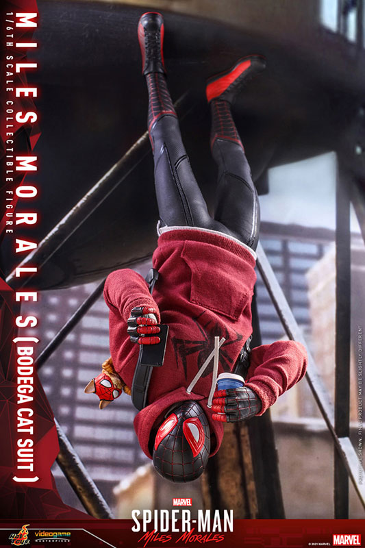 ビデオゲーム・マスターピース『Marvel’s Spider-Man:Miles Morales』1/6 スケールフィギュア マイルス・モラレス/スパイダーマン(売店の看板猫スーツ版) FIGURE-127760_13.jpg