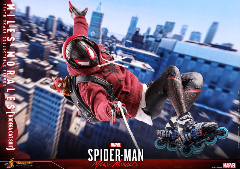 ビデオゲーム・マスターピース『Marvel’s Spider-Man:Miles Morales』1/6 スケールフィギュア マイルス・モラレス/スパイダーマン(売店の看板猫スーツ版) FIGURE-127760_16.jpg