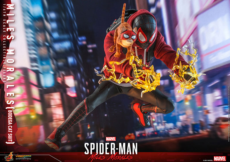 ビデオゲーム・マスターピース『Marvel’s Spider-Man:Miles Morales』1/6 スケールフィギュア マイルス・モラレス/スパイダーマン(売店の看板猫スーツ版) FIGURE-127760_18.jpg