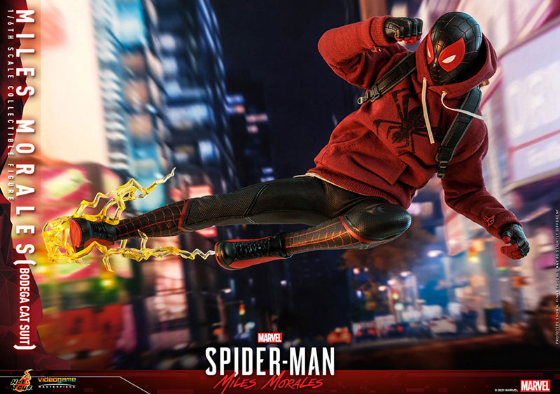 ビデオゲーム・マスターピース『Marvel’s Spider-Man:Miles Morales』1/6 スケールフィギュア マイルス・モラレス/スパイダーマン(売店の看板猫スーツ版) FIGURE-127760_19.jpg