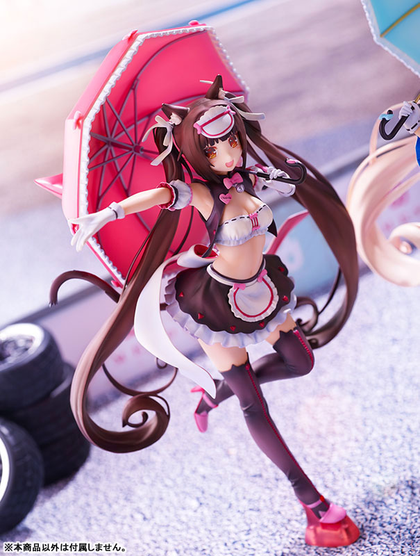 中古】(本体A/箱B)ネコぱら ショコラ レースクイーン ver. 1/7